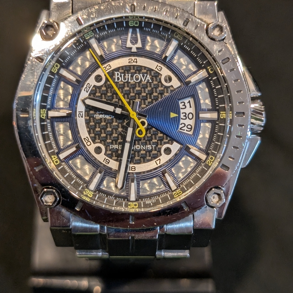 Bulova Precisionist 96B131 Quartz Watch